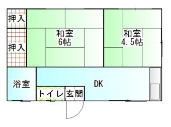加藤ハイツ 間取り